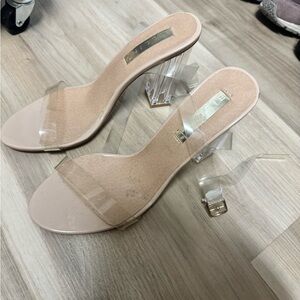 billini clear heels